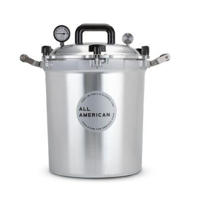 All American 1930: 30qt Pressure Cooker/Canner (The 930) - Exclusive Metal-to-Metal Sealing System - Easy to Open & Close - Suitable for Gas or Electric Stoves - Made in the USA