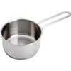 WMF Sauce pan  10 cm Approx. 0,5l Mini Stackable Pouring Rim Metal lid Cromargan Stainless Steel Brushed Suitable for All Stove Tops Including Induction Dishwasher-Safe view 4