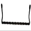 Wrought Iron Towel Bar - 17 Inch -Twisted Hand Made view 1