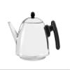 bredemeijer Classic Double Walled Teapot, 1.2-Liter, Stainless Steel Glossy Finish with Black Accents view 1