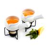Norpro 210 Ceramic Butter Warmers, Set of 2, 1/3 cup/3 oz., White view 3