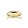 Renovators Supply Manufacturing Soap Holder 4.63 in. X 3.25 in. Brass Soap Dish, Shower Bar Soap Holder for Shower with Classy Clawfoot view 1