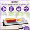 Cordless Warming Tray by Salton | Large Electric Hot Plate | Cooking, Serving & Warming Tray | 23-3/4 x 11-3/4 Hot Plate view 4
