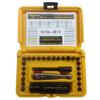 Chapman MFG 6810 Standard +Star Screwdriver Set - 27 Pieces - Includes Standard Allen Hex, Star, Phillips & Slotted Bits, Complete Set Offers 24 USA Made Insert Bits (Yellow Hard Case) view 1
