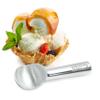 Zeroll 1012 Original Ice Cream Unique Liquid Filled Heat Conductive Handle Simple One Piece Aluminum Design Easy Release 24 Scoops per Gallon Made in USA, 3-Ounce, Silver view 2