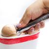 Zeroll Original Ice Cream Scoop Unique Liquid Filled Heat Conductive Handle Simple One Piece Aluminum Design Easy Release Made in USA, 2.5-Ounce, Silver view 3