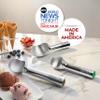 Zeroll, Size 20, in Silver 1020 Original Ice Cream Unique Liquid Filled Heat Conductive Handle Simple One Piece Aluminum Design Easy Release 40 Scoops per, 2-Ounce view 3