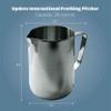 20 Oz Stainless Steel Frothing Pitcher, Silver, EP-20 view 2