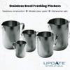 20 Oz Stainless Steel Frothing Pitcher, Silver, EP-20 view 4