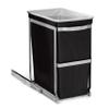 simplehuman 30 Liter / 8 Gallon Under Counter Kitchen Cabinet Pull-Out Trash Can, Heavy-Duty Steel Frame view 1
