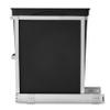 simplehuman 30 Liter / 8 Gallon Under Counter Kitchen Cabinet Pull-Out Trash Can, Heavy-Duty Steel Frame view 3