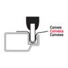 Prime-Line P 8058 2-1/2 In. x 2 In. Combo White Nylon Professional Rolling Tool (Single Pack) view 3