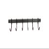 Rogar 18" Black Bar Rack view 1