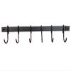 Rogar 18" Black Bar Rack view 4