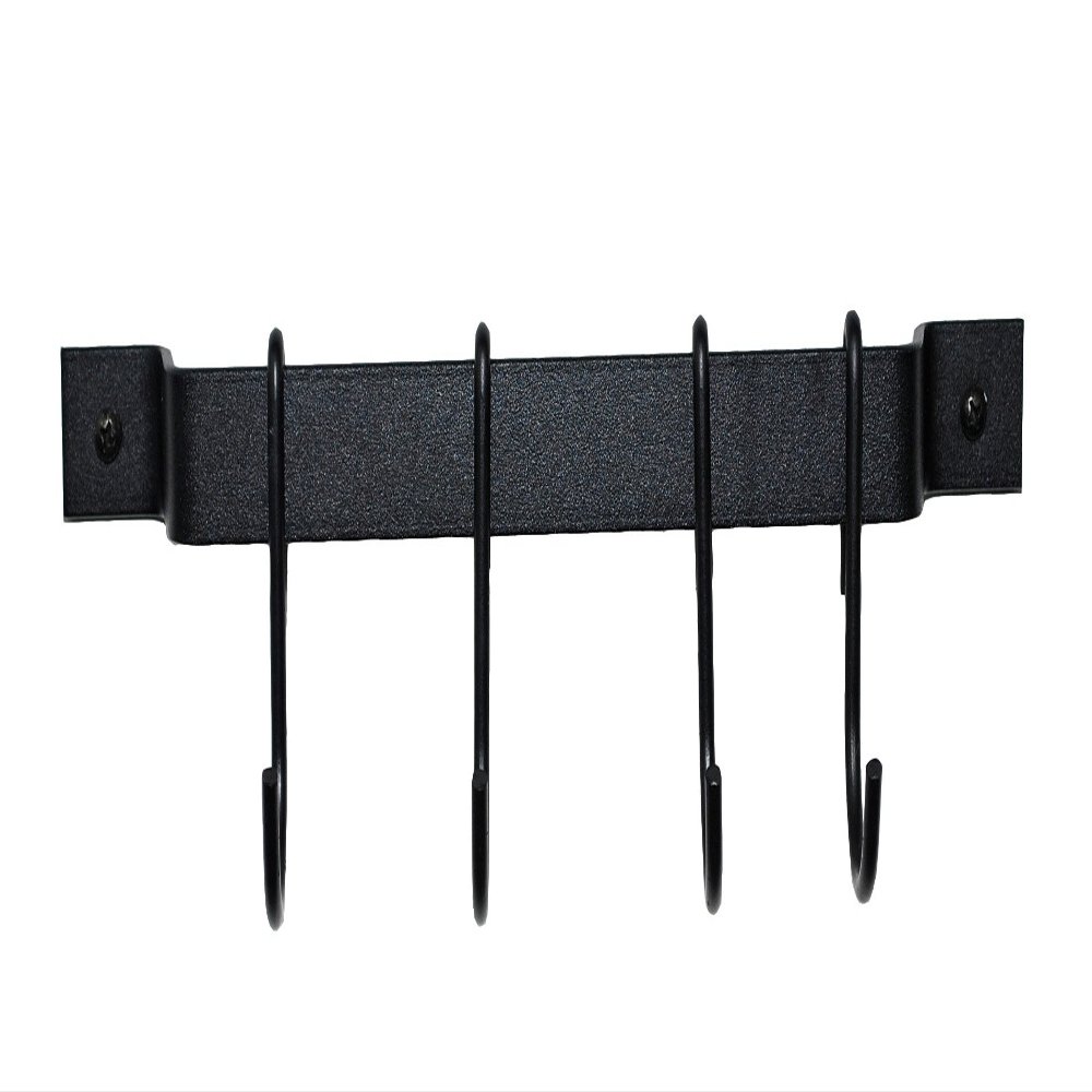 12" Black Utensil Rack