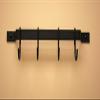 12" Black Utensil Rack view 2