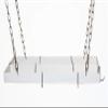 Rectangle with Centerbar  White/Chrome view 1