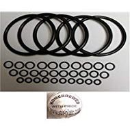 Universal Kegco type O-Ring Five Gasket Sets for Cornelius Home Brew Keg and Homebrewed With Pride keg sticker