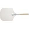 American METALCRAFT, Inc. "American Metalcraft 2512 26"" Aluminum Pizza Peel with 10"" Wood Handle, 12"" x 14"" Medium Blade", Silver view 1