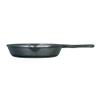 Lodge 6-1/2 Inch Cast Iron Pre-Seasoned Skillet  Signature Teardrop Handle - Use in the Oven, on the Stove, on the Grill, or Over a Campfire, Black view 3