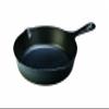 Lodge 9 Inch Cast Iron Pre-Seasoned Skillet  Signature Teardrop Handle - Use in the Oven, on the Stove, on the Grill, or Over a Campfire, Black view 1
