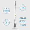 Steamfast SF-295 3-in-1 Mop, Handheld Steam Cleaner, and Fabric Steamer, 7 Steam Levels, 9 Accessories, 2 Washable Mop Pads view 2