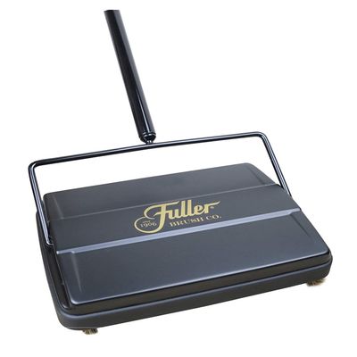 Fuller Brush 17027 Electrostatic Carpet & Floor Sweeper - 9" Cleaning Path - Lightweight - Ideal for Crumby Messes - Works On Carpets & Hard Floor Surfaces - Black