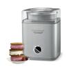Cuisinart Ice Cream Maker Machine, 2-Quart Ice Cream, Sorbet and Frozen Yogurt Machine, Fully Automatic Double-Insulated Freezer Bowl Makes Frozen Desserts in Under 30 Minutes, ICE30BCP1, Silver view 1