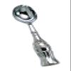 TableCraft Coca-Cola CC308 Ice Cream Scoop with Contour Bottle Handle and Chrome Plated Metal, Red view 1