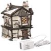 Department 56 Dickens' a Christmas Carol Village Ebenezer Scrooge's House Lit Building, 8.25 Inch, Multicolor view 4