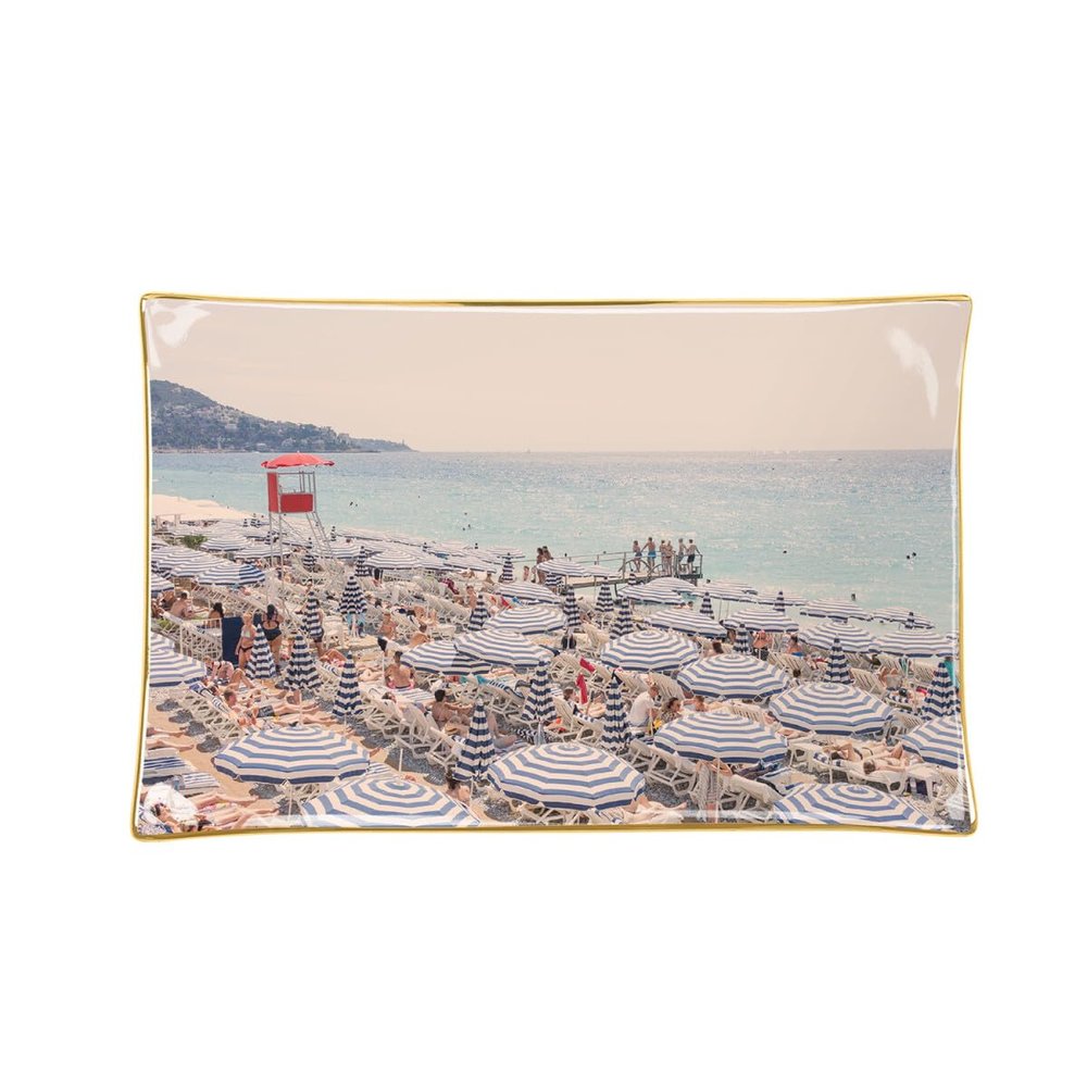 Galison Gray Malin French Riviera Porcelain Tray