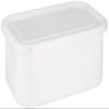 Nodahoro WRF-LL White Series Storage Container, Rectangular Deep LL with Seal Lid, Made in Japan view 1