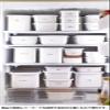 Nodahoro WRF-LL White Series Storage Container, Rectangular Deep LL with Seal Lid, Made in Japan view 4