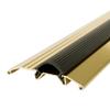 M-D Building Products 09043 3-3/4 in. x 3/4 in. x 36 in. Brite Gold Aluminum and Vinyl Heavy-Duty Low-Profile Threshold view 3