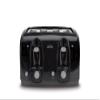 Sunbeam Wide Slot 4-Slice Toaster, Black (003911-100-000) view 2