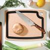 Epicurean Gourmet Series Cutting Board with Juice Groove, 14.5-Inch by 11.25-Inch, Natural/Slate view 2