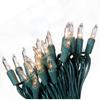 Noma/Inliten 100-Count Clear Christmas Light Set, Green Wire view 2