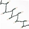Noma/Inliten 100-Count Clear Christmas Light Set, Green Wire view 3