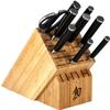 Shun Bamboo Knife Block, 22 Slot Large Knife Holder, Made from Genuine Bamboo, Kitchen Storage for Professional and Home Chefs view 3