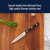 HENCKELS Classic Razor-Sharp 3-Piece Kitchen Knife Set, Chef Knife, Paring Knife, Utility Knife, German Engineered Informed by 100+ Years of Mastery, Stainless Steel view 3