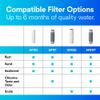 3M Aqua-Pure AP101T Whole House Transparent Water Filter Housing, Ideal for 1-2 Bath Homes, Standard 1-high Drop-in Cartridge view 4