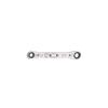 Klein Tools 68200 Ratcheting Box Wrench, Made in USA, 1/4-Inch x 5/16-Inch with Reverse Ratcheting and Chrome Plated Finish view 1