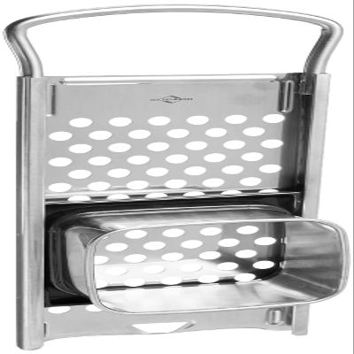 Kchenprofi Spaetzle Plane with Pusher, Professional Grade Stainless Steel Spaetzle Maker, Dumpling Maker, and Potato Ricer