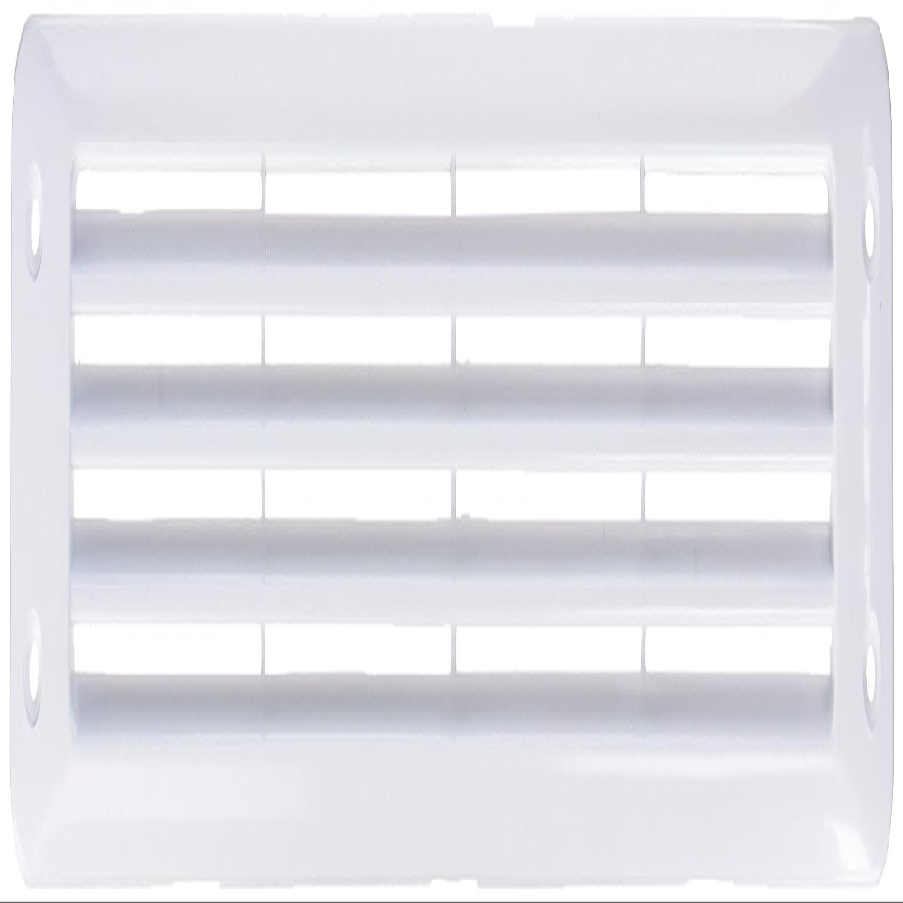 Attwood 6031497 Attwood Flush Louvered Vent, White