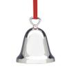 Reed & Barton 329/1 Ringing In The Season Classic Silverplate Bell, Christmas Ornament view 1