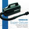 Oreck Super-Deluxe Compact Canister Vacuum Cleaner view 3