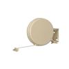 Household Essentials Single Line Retractable Clothesline for Hanging Laundry, 40 Feet, White view 3