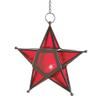 Gallery of Light 12288 Red Glass Star Lantern, Multicolor view 1