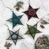 Gallery of Light 12288 Red Glass Star Lantern, Multicolor view 3