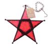 Gallery of Light 12288 Red Glass Star Lantern, Multicolor view 4